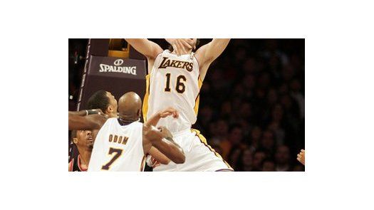 NBA: Lakers 121, Trail Blazers 96; Gasol logra triple-doble
