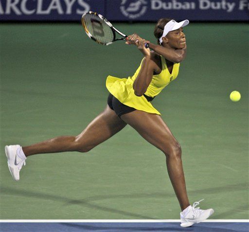 Venus Williams retiene su tí­tulo en Dubai, vence a Azarenka