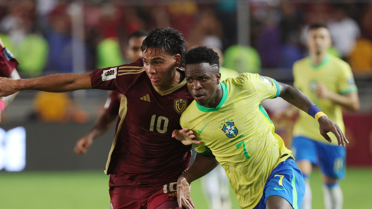 Eliminatorias CONMEBOL: Vini Jr falló un penal en el empate de Brasil con Venezuela