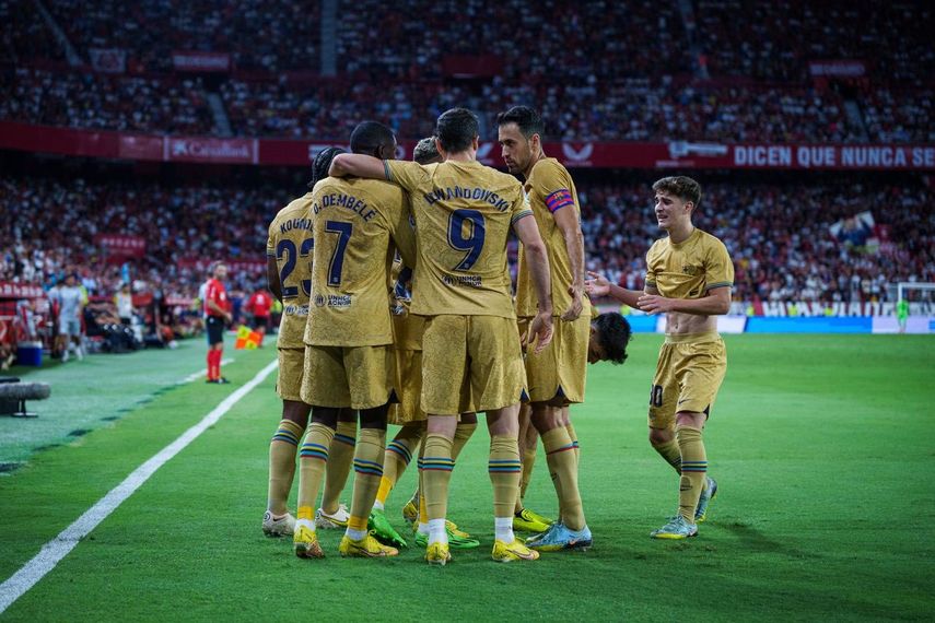El FC Barcelona le pasa por encima al Sevilla en la J4 de LaLiga&nbsp;