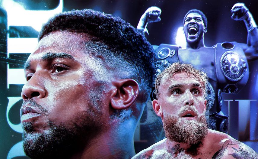 Jake Paul y Anthony Joshua en busca de acuerdo para enfrentarse en diciembre