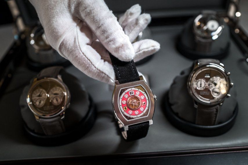Relojes de Michael Schumacher vendidos en subasta por más de 4 millones