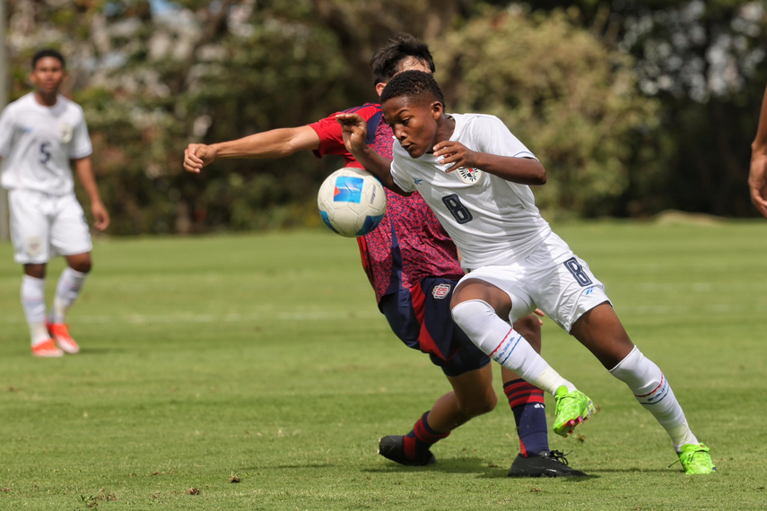 Panamá Sub-17 cayó frente a Costa Rica en primer amistoso