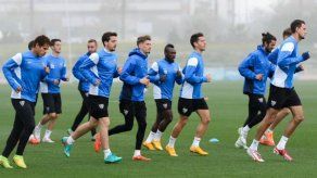 Roberto Chen se incorpora a los entrenamientos del Málaga