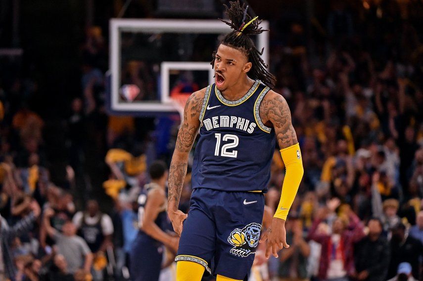 Morant guía a Grizzlies sobre Warriors y Celtics también igualan su serie semifinal