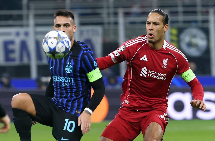 Champions League: El Liverpool gana sobre el final al Inter