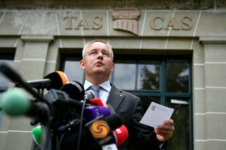 El TAS anuncia la suspensión de cuatro años a cinco atletas rusos