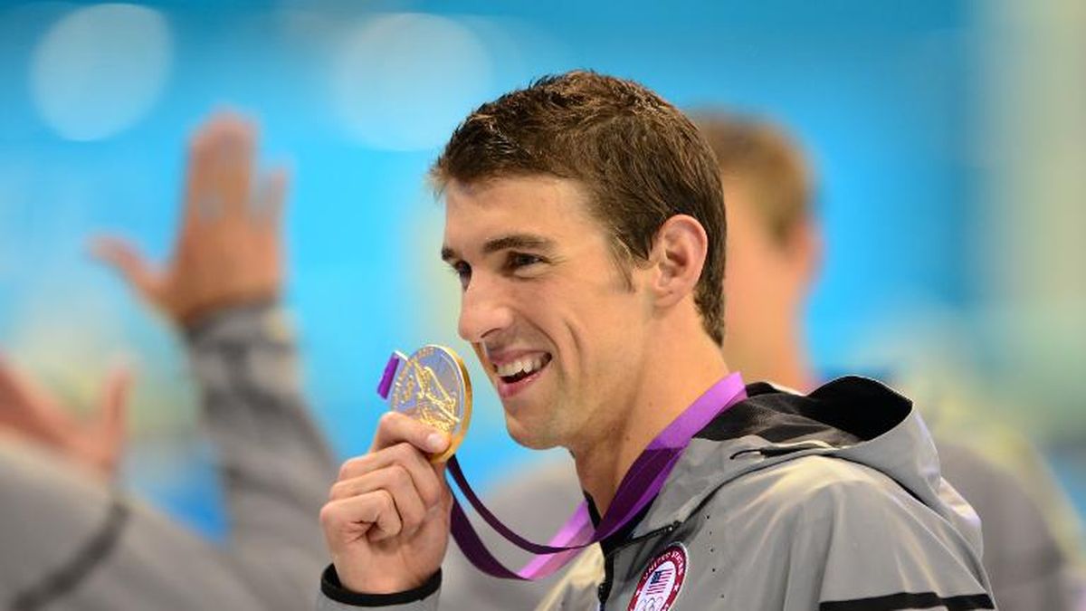 Phelps nada los 50 libres... al estilo mariposa, image size:1200x675