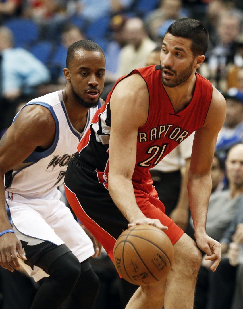 Raptors, con 14 de Vásquez, se imponen en Minnesota