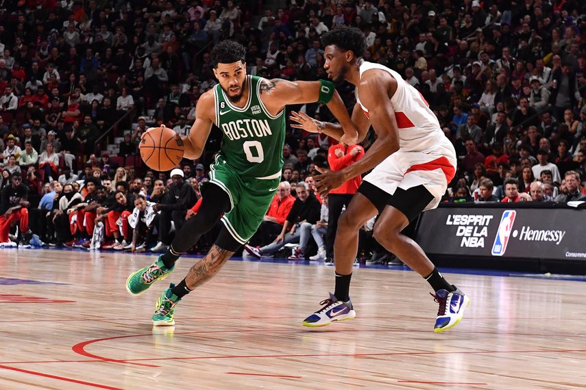 NBA: Tatum y Brown lideran triunfo de Celtics en apertura de temporada&nbsp;