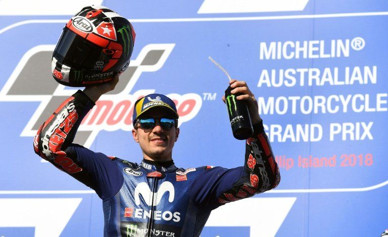 El español Maverick Viñales gana el Gran Premio de Australia de MotoGP