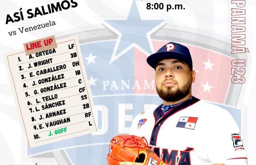 Premundial de Béisbol U23: Julio Goff a la lomita contra Venezuela