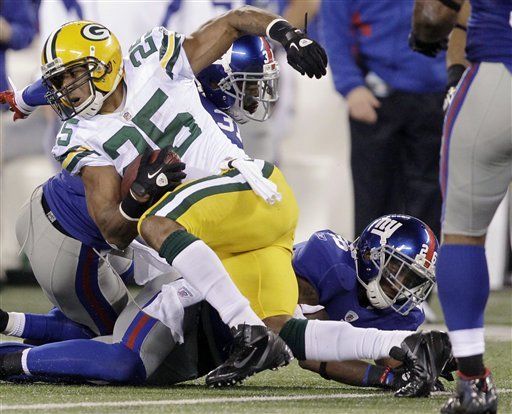 NFL: Packers 38, Giants 35; Green Bay avanza invicto a playoffs
