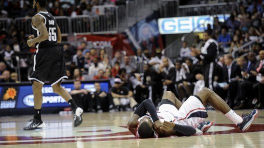 Hawks apalean a Nets pero pierden a Millsap