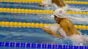 Crespo ocupa cuarto lugar en 50 metros pecho del Sudamericano