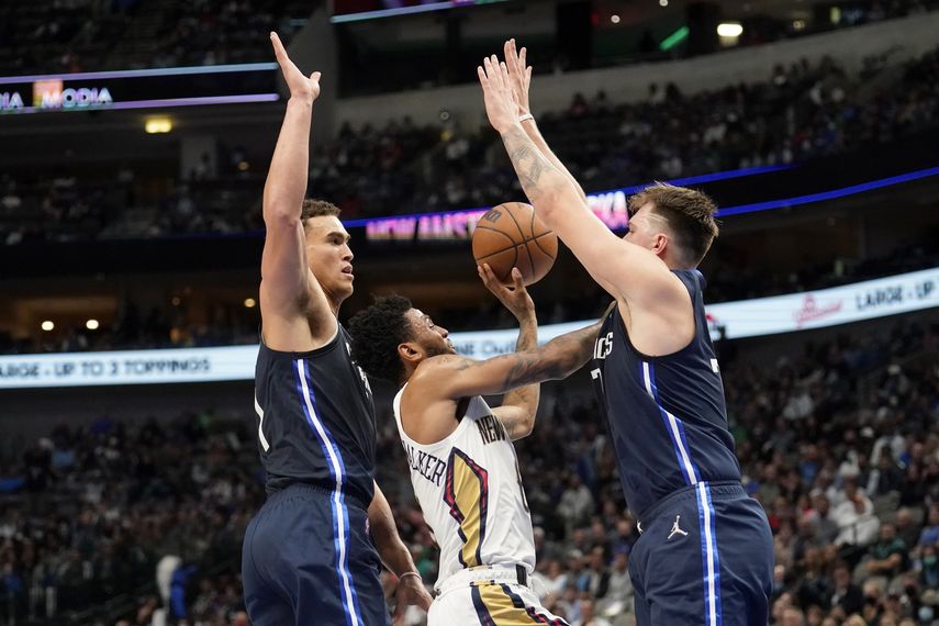 Doncic y los Mavericks se imponen a los Pelicans