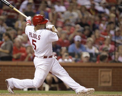 MLB: Cardenales 8, Diamondbacks 0; Pujols pega dos jonrones