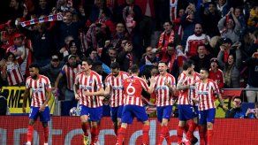 El Atlético gana 1-0 al Liverpool y se pone en ventaja en los octavos de Champions
