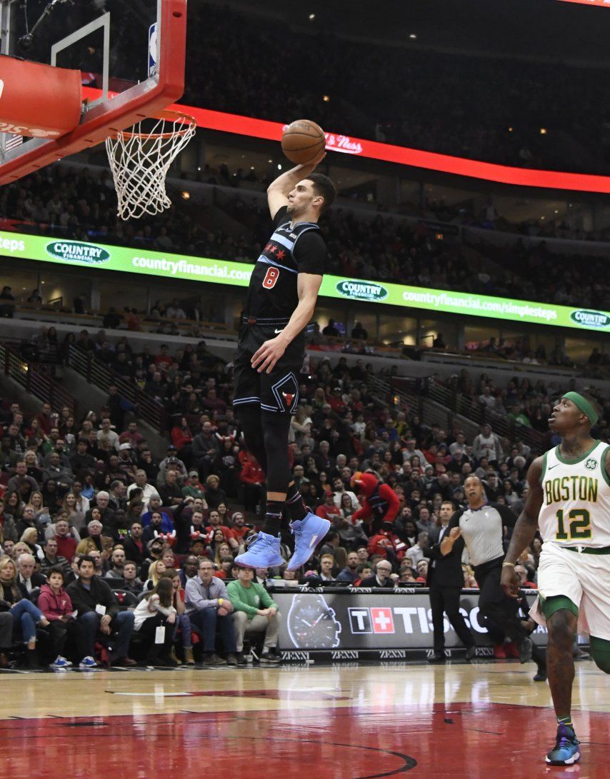 Bulls vence 126-116 a Celtics gracias a 42 puntos de LaVine