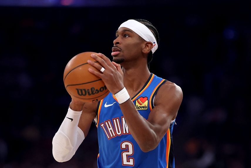 NBA: Shai Gilgeous-Alexander lidera triunfo de OKC con récord personal de puntos