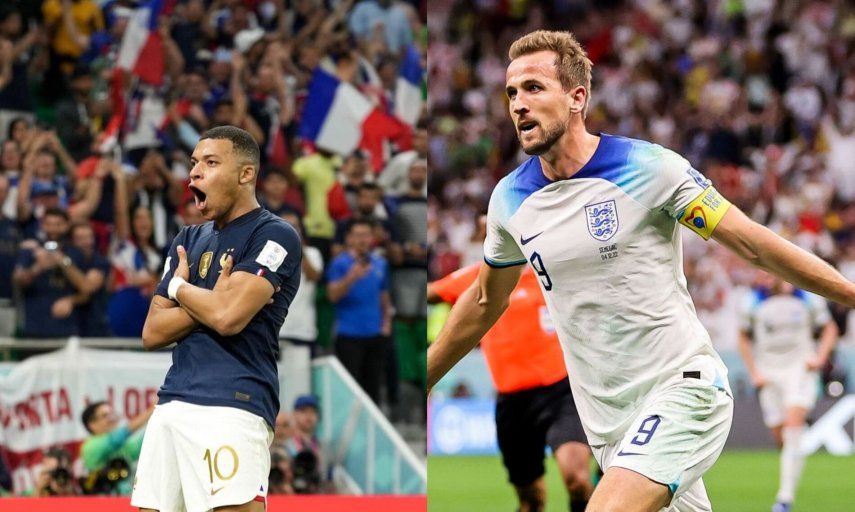 Kylian Mbappé y Harry Kane&nbsp; son los jugadores a seguir en el ataque de Francia e Inglaterra