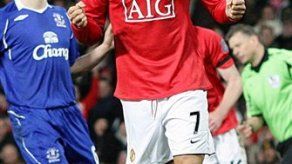 Cristiano Ronaldo da triunfo al Manchester United sobre el Everton