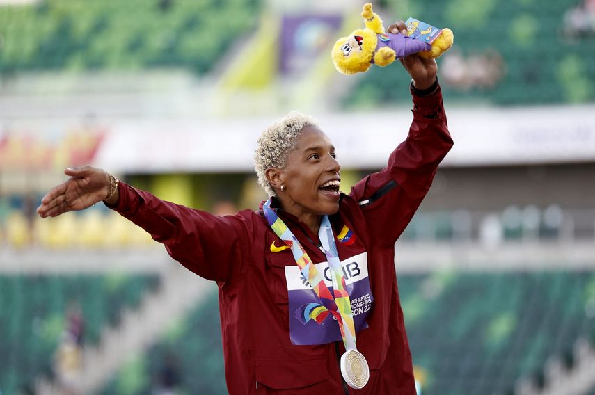 Yulimar Rojas ganó medalla de oro en el Mundial de Atletismo 2022