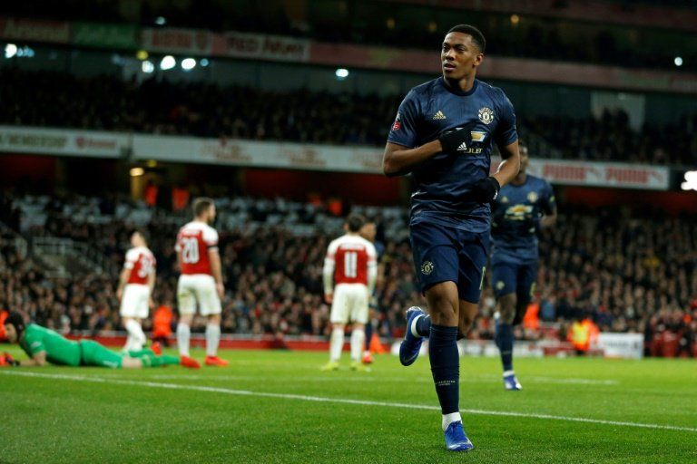 Manchester United elimina al Arsenal en cuarta ronda de Copa inglesa