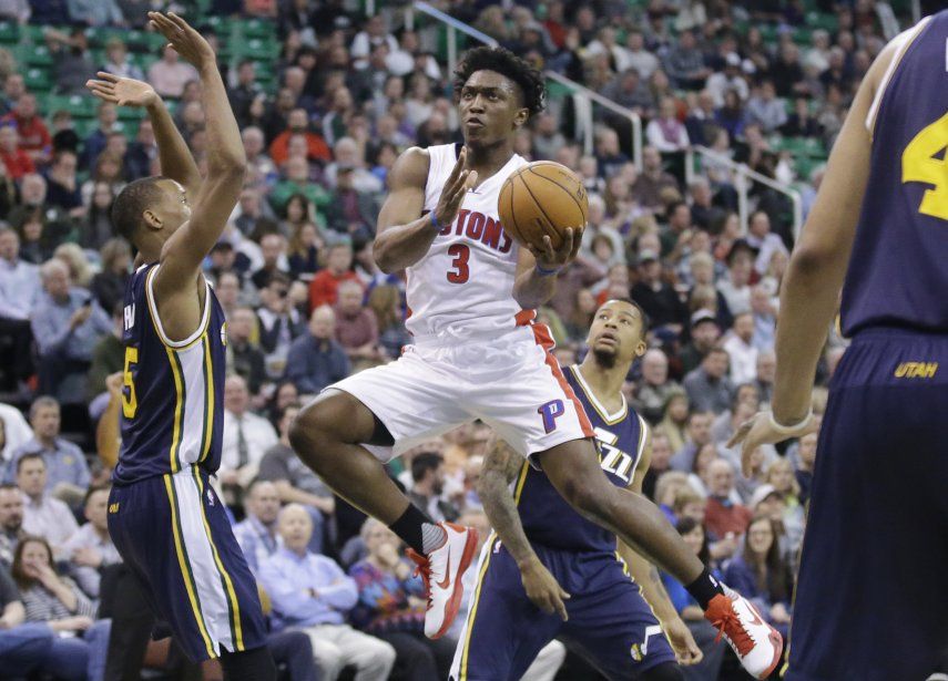 Con 29 puntos de Jackson, Pistons superan al Jazz