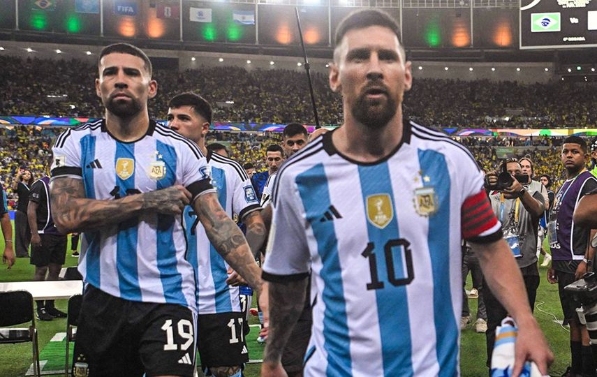 Nos Vamos: Lionel Messi y la selección de Argentina dilataron inicio de juego ante Brasil