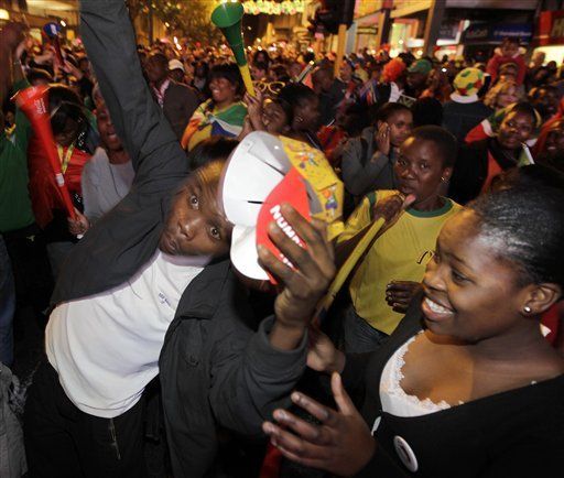 Mundial: Fan Fest atraen 250.000 personas en Sudáfrica