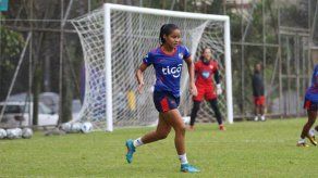 Dayane Madrid, jugadora más joven actualmente con la Selección Mayor de Panamá Femenina.