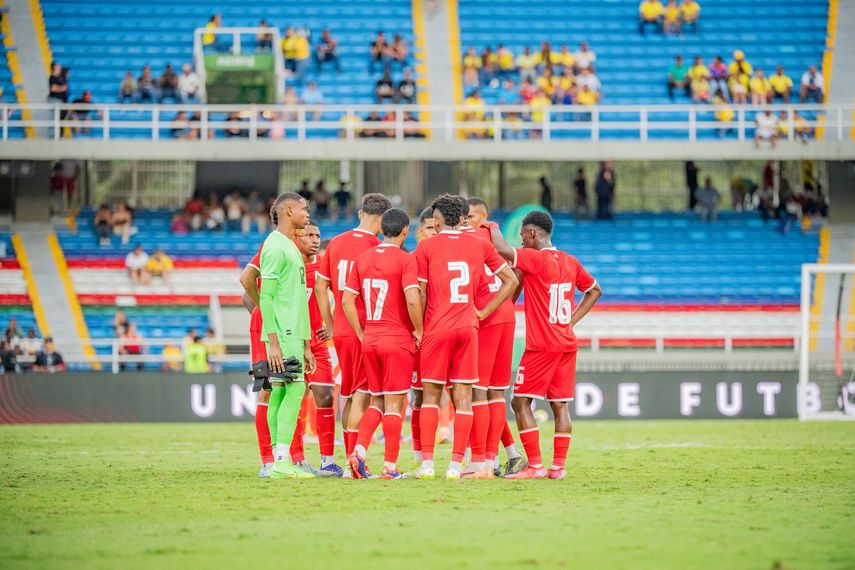 Panamá Sub-20 con sufrido empate ante Colombia en Cali
