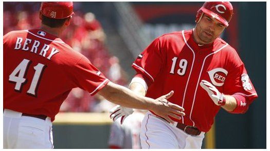 MLB: Rojos 5, Nacionales 4, 14 innings; Votto da jonrón ganador