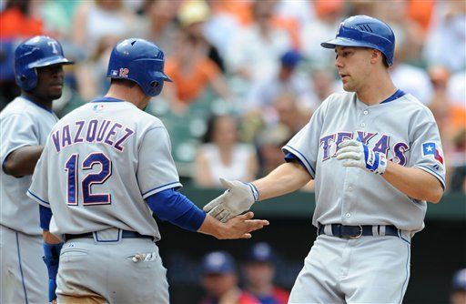 MLB: Rangers 11, Orioles 10; Murphy remolca tres con jonrón