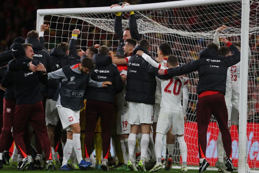 Eurocopa 2024: Polonia gana en penales a Gales y clasifica