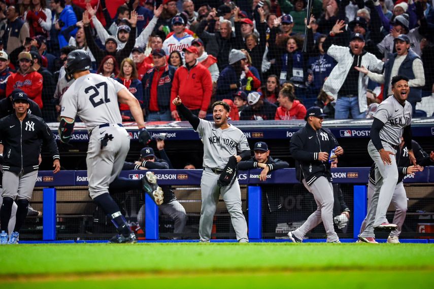 MLB: Yankees a un paso de la Serie Mundial