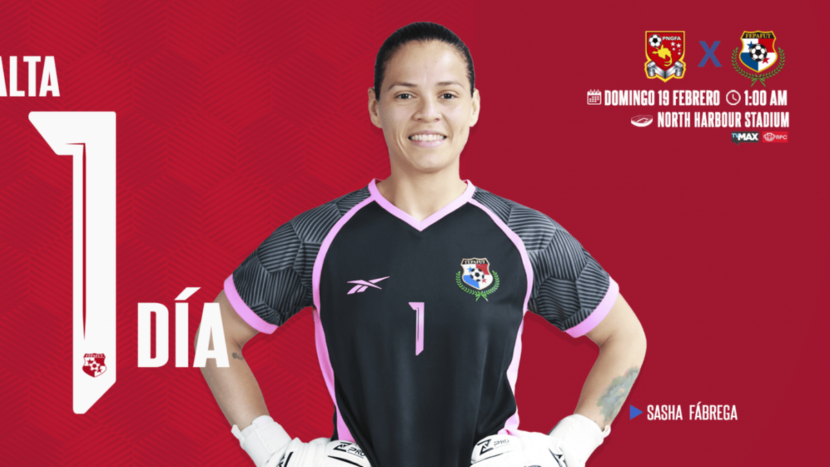Repechaje Mundial Femenino 2023 Sasha Fábrega enfocada un día previo