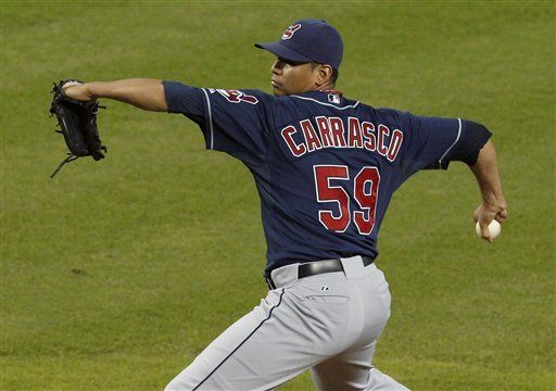 Carrasco vuelve a lucir en la lomita e Indios vencen a Arizona