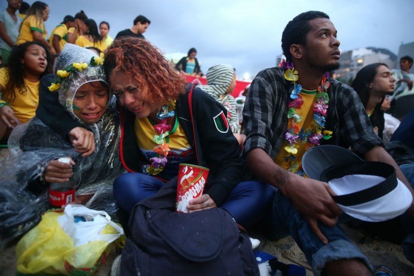 Alemania destroza a Brasil