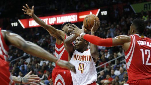 Horford anota 22, Hawks vencen 109-97 a Rockets
