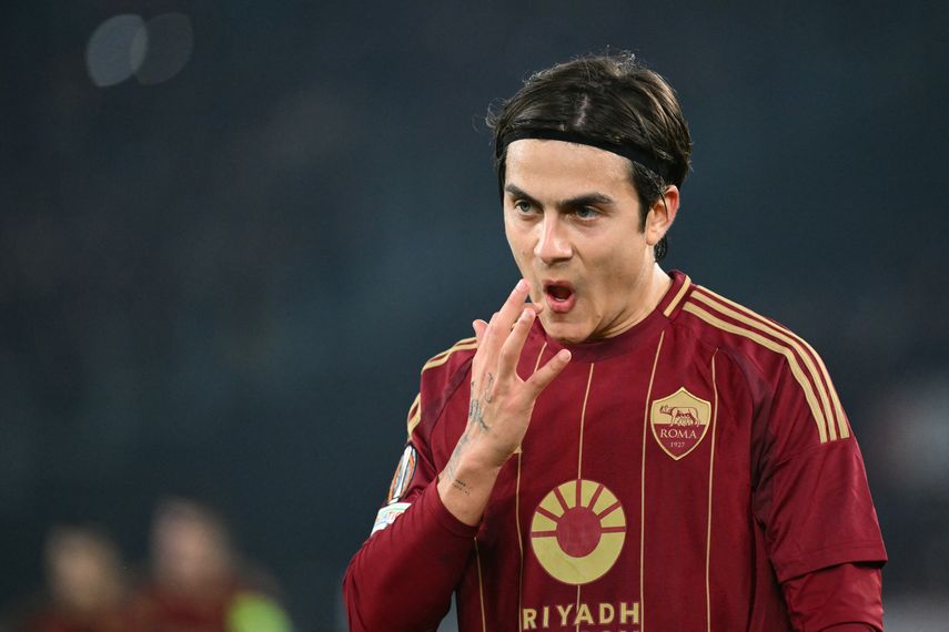 Paulo Dybala es operado con éxito de lesión en el muslo informa la Roma