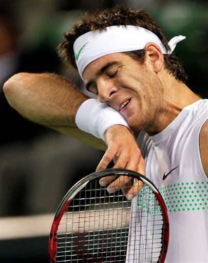 Un mes después del US Open, Del Potro cae de entrada en Japón