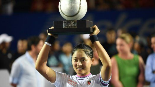 China Wang vence a Kenin y se consagra campeona del Abierto Mexicano