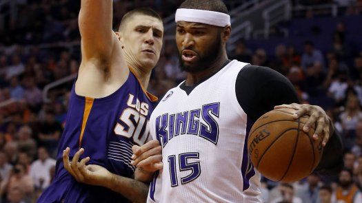 Cousins anota 24 puntos y Kings vencen a Suns