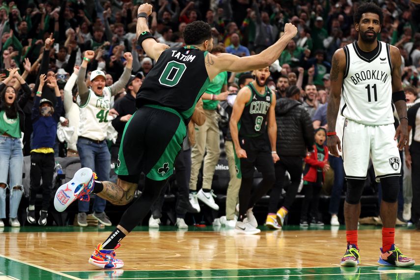 Boston Celtics pegan primero ante Brooklyn Nets con canasta sobre la bocina