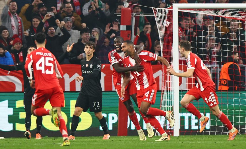 Champions League: Bayern Múnich remontó al Sporting Club en la fecha 6