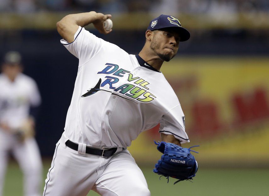 Rays blanquean a Yanquis en 1er triunfo de venezolano Font