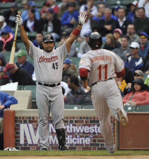MLB: Astros 3, Cachorros 2; le quitan jonrón a Peña