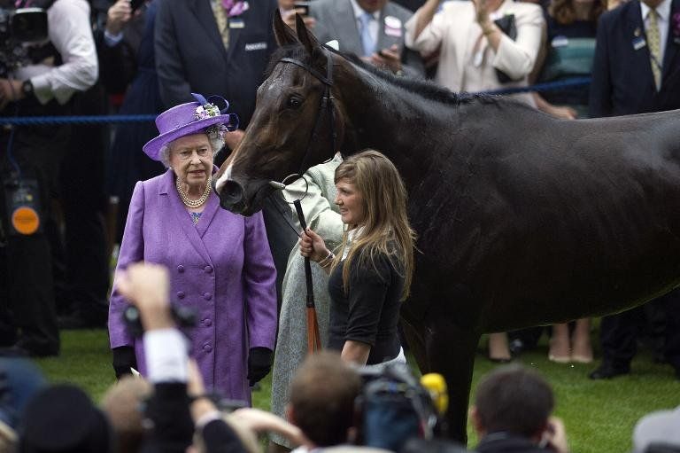 Un caballo de la reina Isabel II da positivo por morfina
